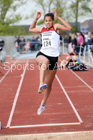 Womens under-20s long jump, 2019 North Eastern Track and Field Champs., Middlesbrough. Photo:  David T. Hewitson/Sports for All Pics